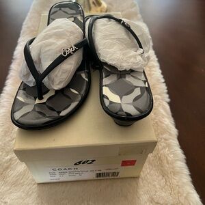 Coach sandals